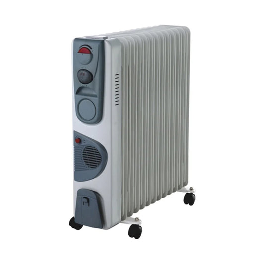 National Line Oil Radiator 11 Elements With Fan 2500W