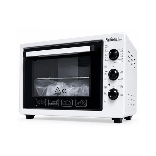National Line Electric Oven 38 Liter White NATIONAL LINE