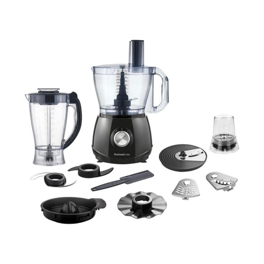 National Line 9 in 1 Multifunction Food Processor 1000W 3L