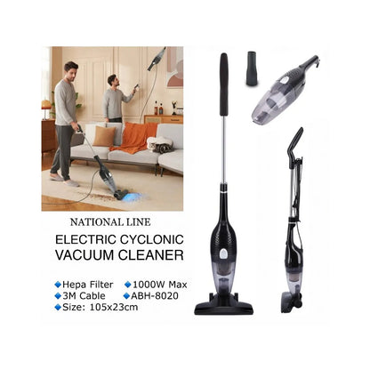 National Line Electric Cyclonic Vaccum Clener 1000W NATIONAL LINE