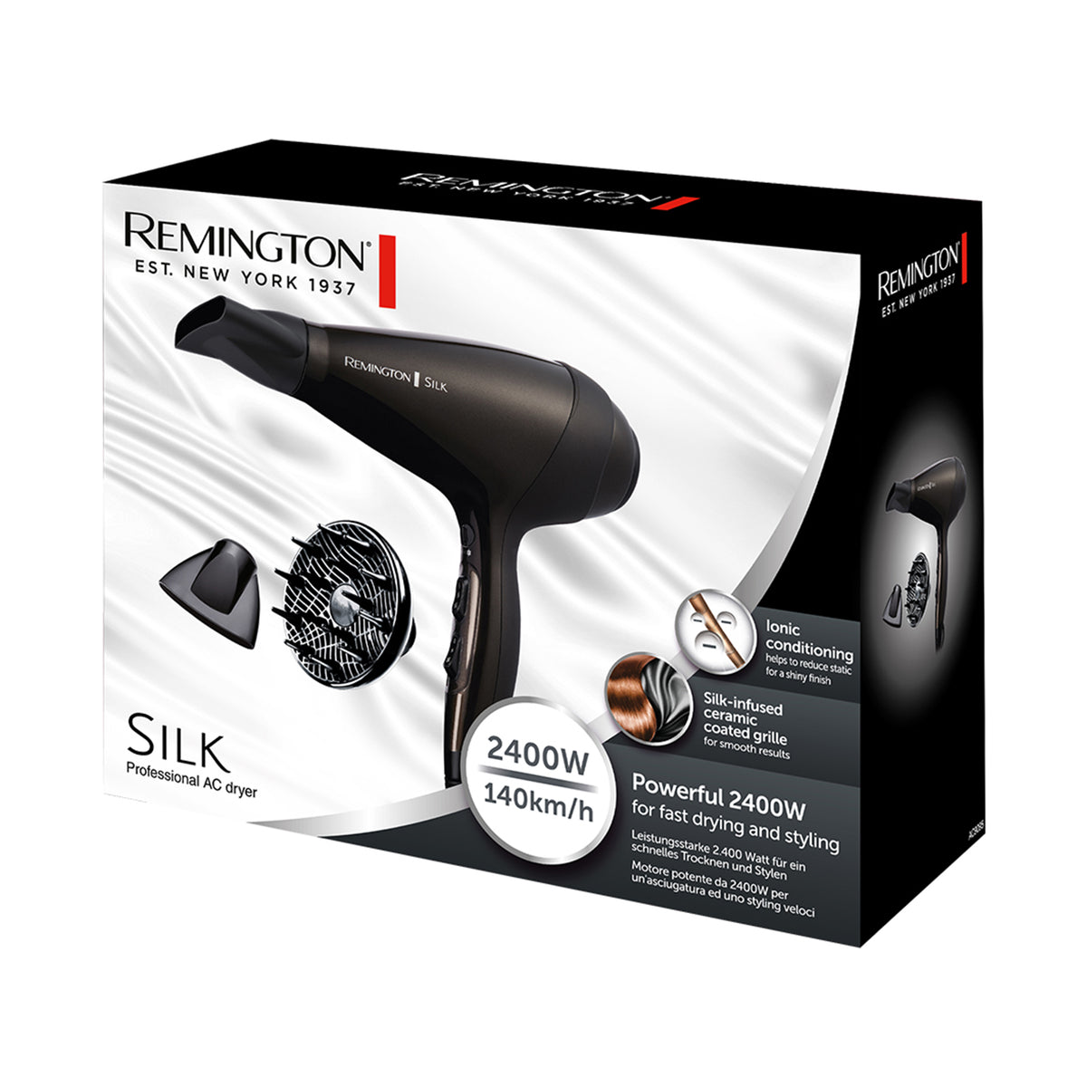Remington Hair Dryer Powerful and durable 2400W