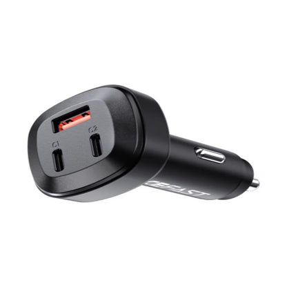 ACEFAST B3 66W(USB-C+USB-C+USB-A) THREE PORT METAL CAR CHARG