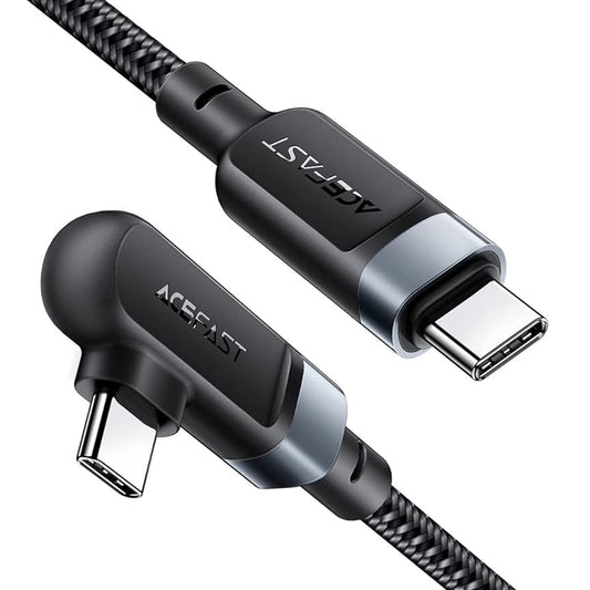 ACEFAST C5-03 USB-C TO USB-C 100W ANGLE BRAIDED CABLE