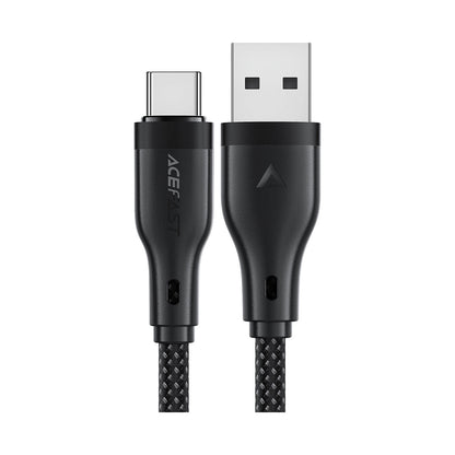 ACEFAST C8-04 USB-A to USB-C CHARGING DATA CABLE BLACK