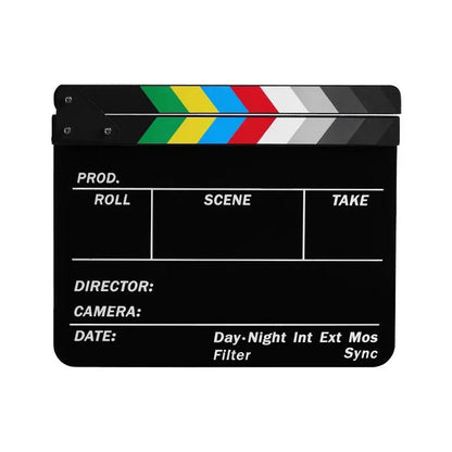 Acrylic Clapboard Black CHN