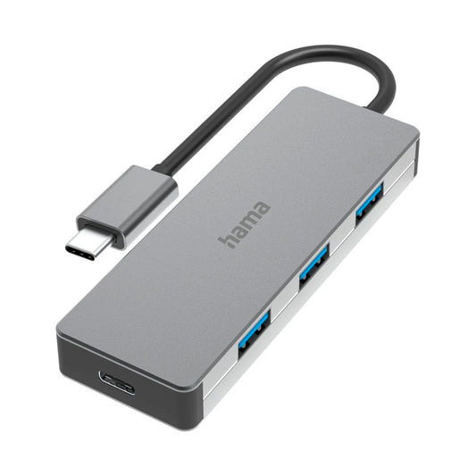 HAMA 200105 USB-C Hub, 4 Ports, USB 3.2 Gen 2, 10