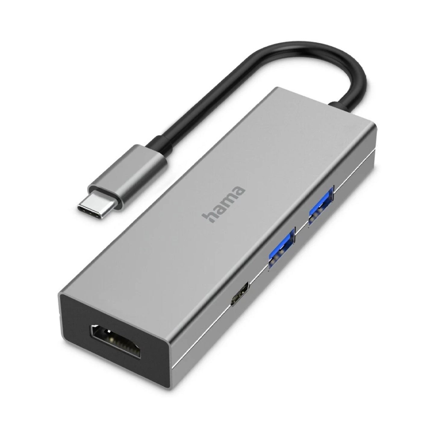 USB-C Hub, Multiport, 4 Ports, 2 x USB-A, USB-C, HDMI™