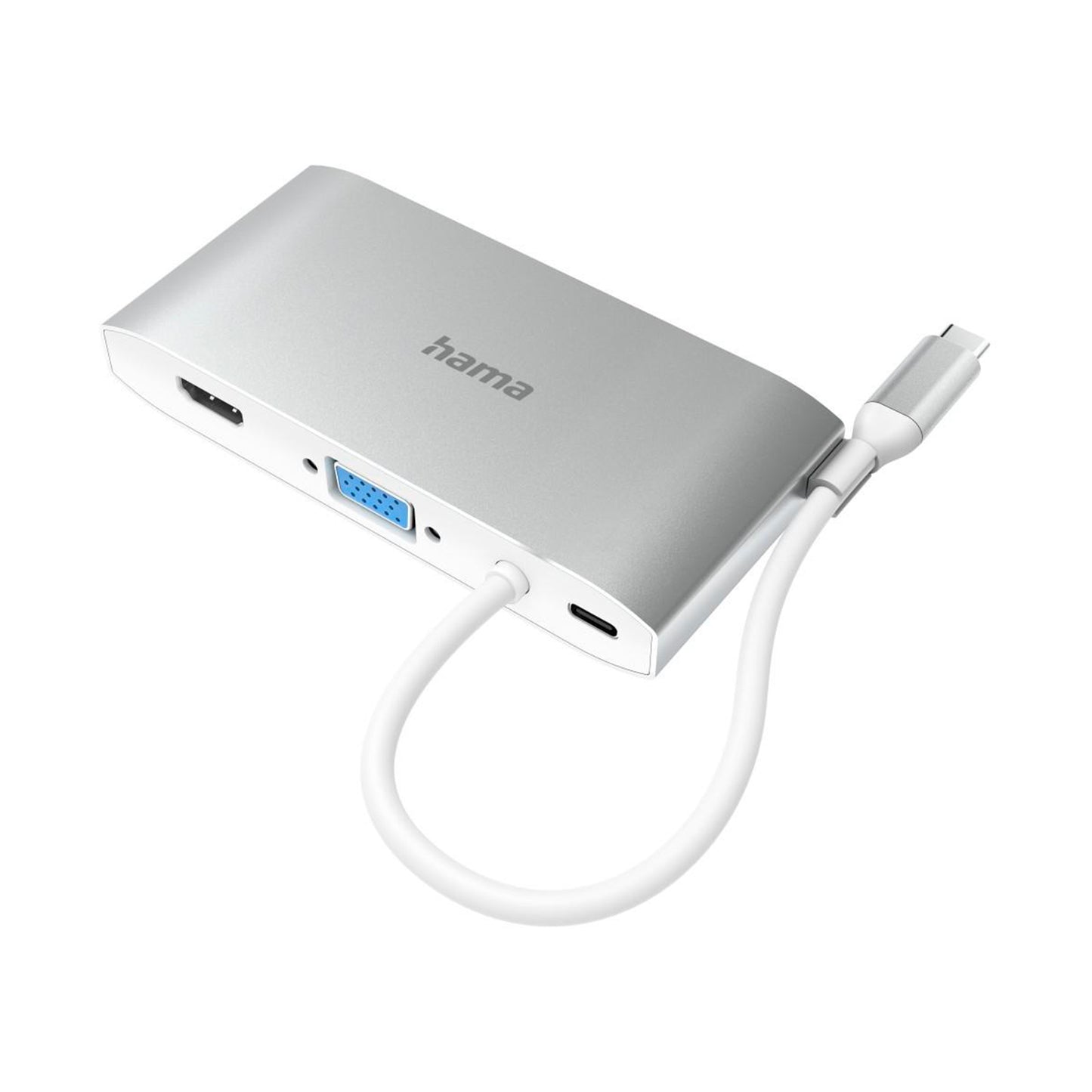 HAMA 200111 USB-C Hub, Multiport, 8 Ports, 3 x USB