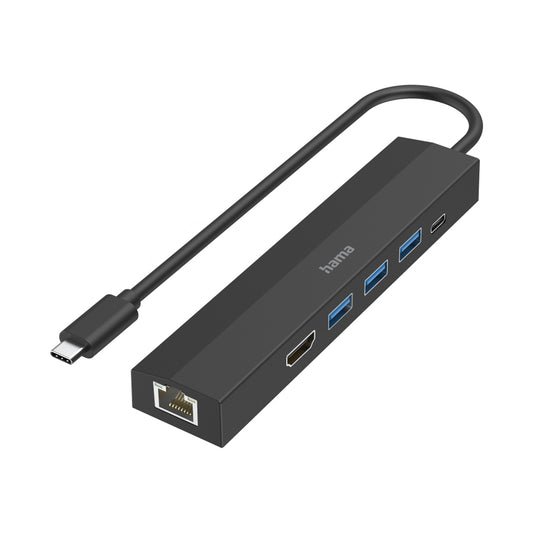 USB-C HUB, MUltiport, 6 Ports, 3 x USB-A, USB-C, HDMI™