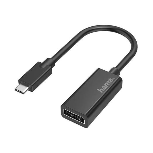 Video Adapter, USB-C Plug - DisplayPort Socket, Ultra-HD 4K