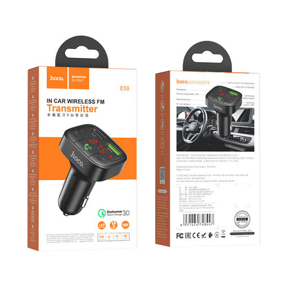 HOCO IN-CAR WIRELESS FM TRANSMITTER