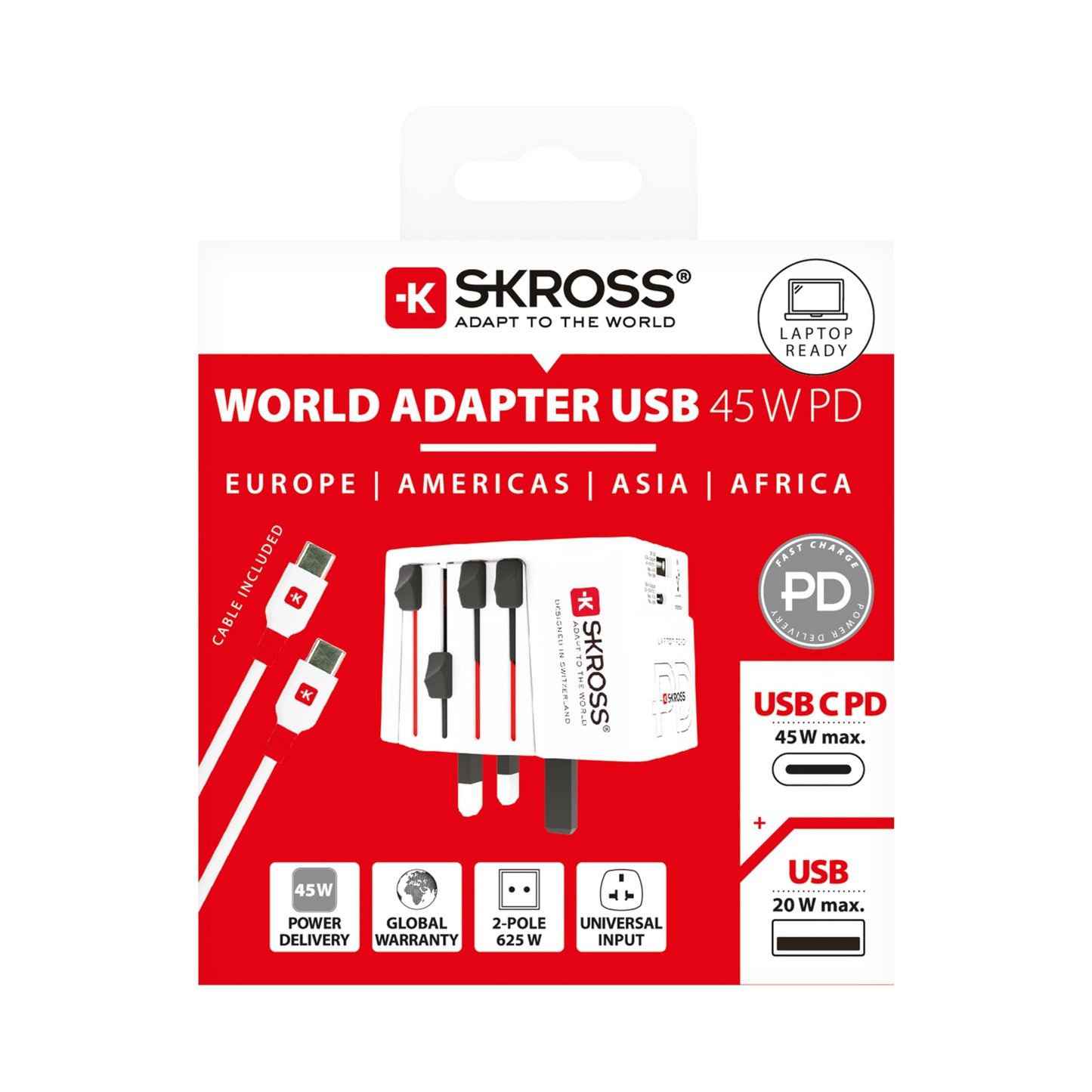 SKROSS MUV USB AC45PD