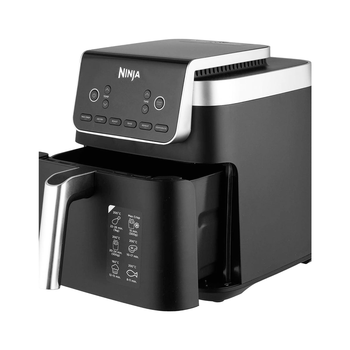 Ninja Air Fryer MAX PRO, 6.2L, Large Square Single Drawer