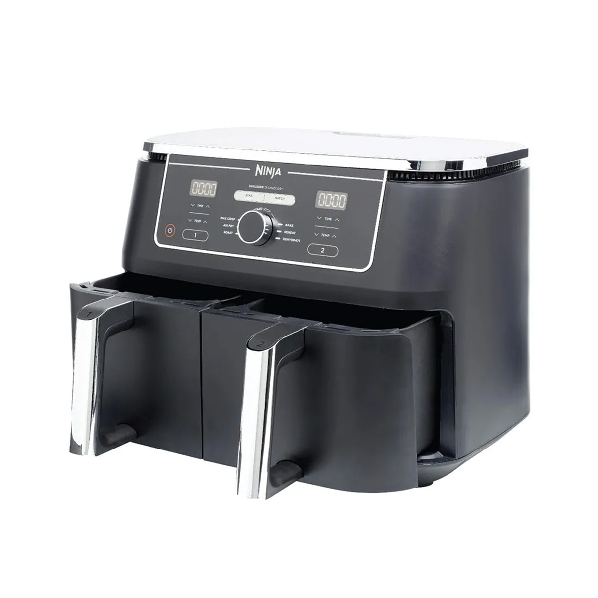 Ninja Foodi Dual Zone Air Fryer 2 Drawers, 9.5L