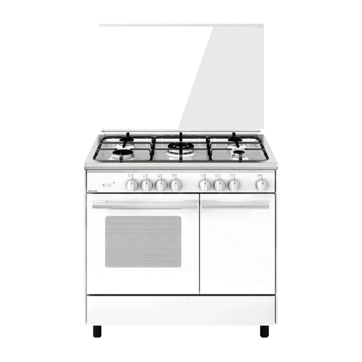 GENERAL GAS COOKER BOTTLE 90CM 5GAS BURNERS WHITE (ST7005WH)