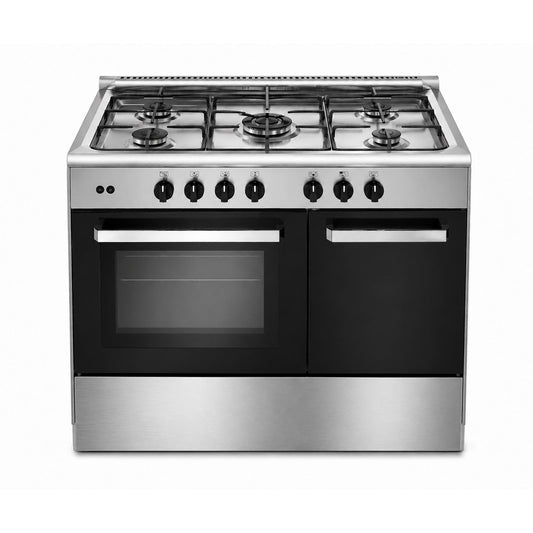 GENERAL GAS Cooker 90cm Bottle 5Gas Burners STS (GEN7005-LS)
