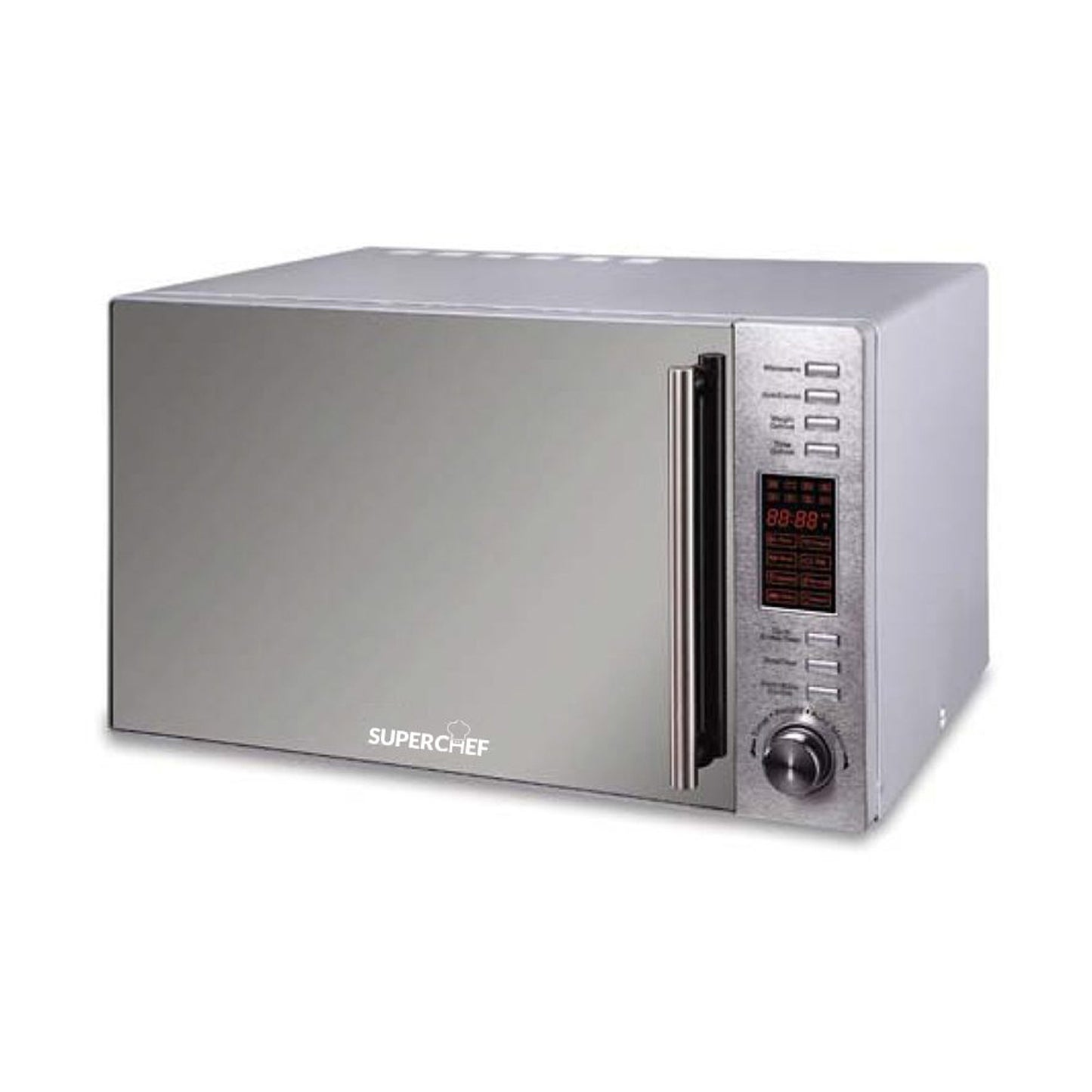 Super Chef Microwave 30L 1000W,With Grill,Silver