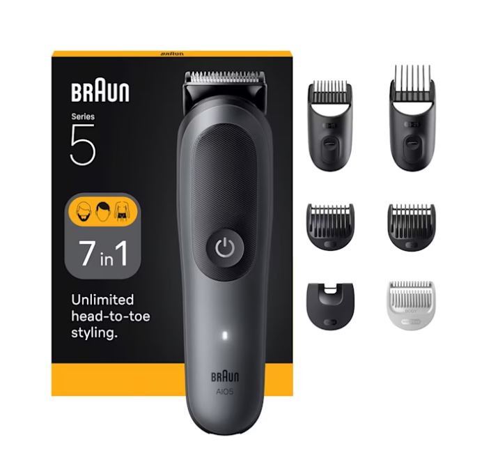 Braun Grey All-In-One Trimmer Serie 5 7in1 Ultra Shape Blade BRAUN