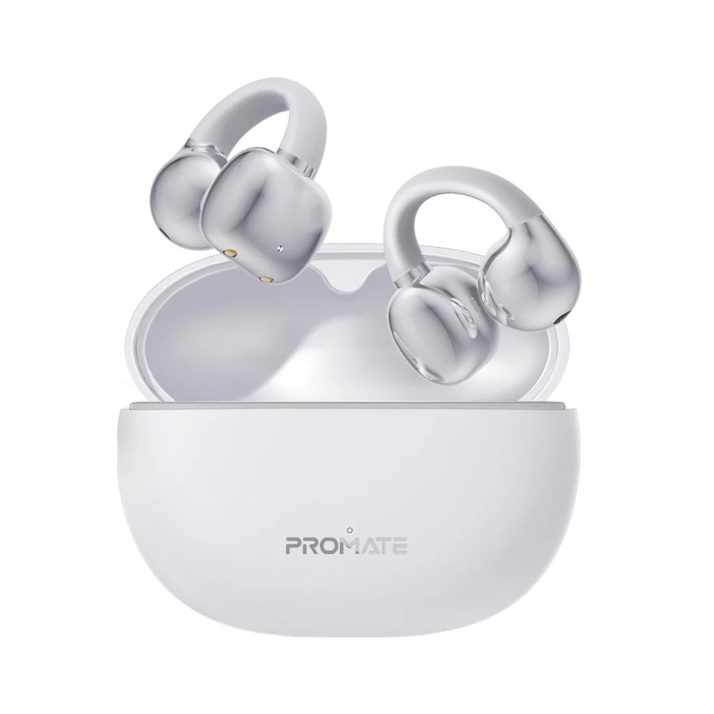 PROMATE AudioFit™ Open Ear Clip On TWS Earbuds-IntelliTouch