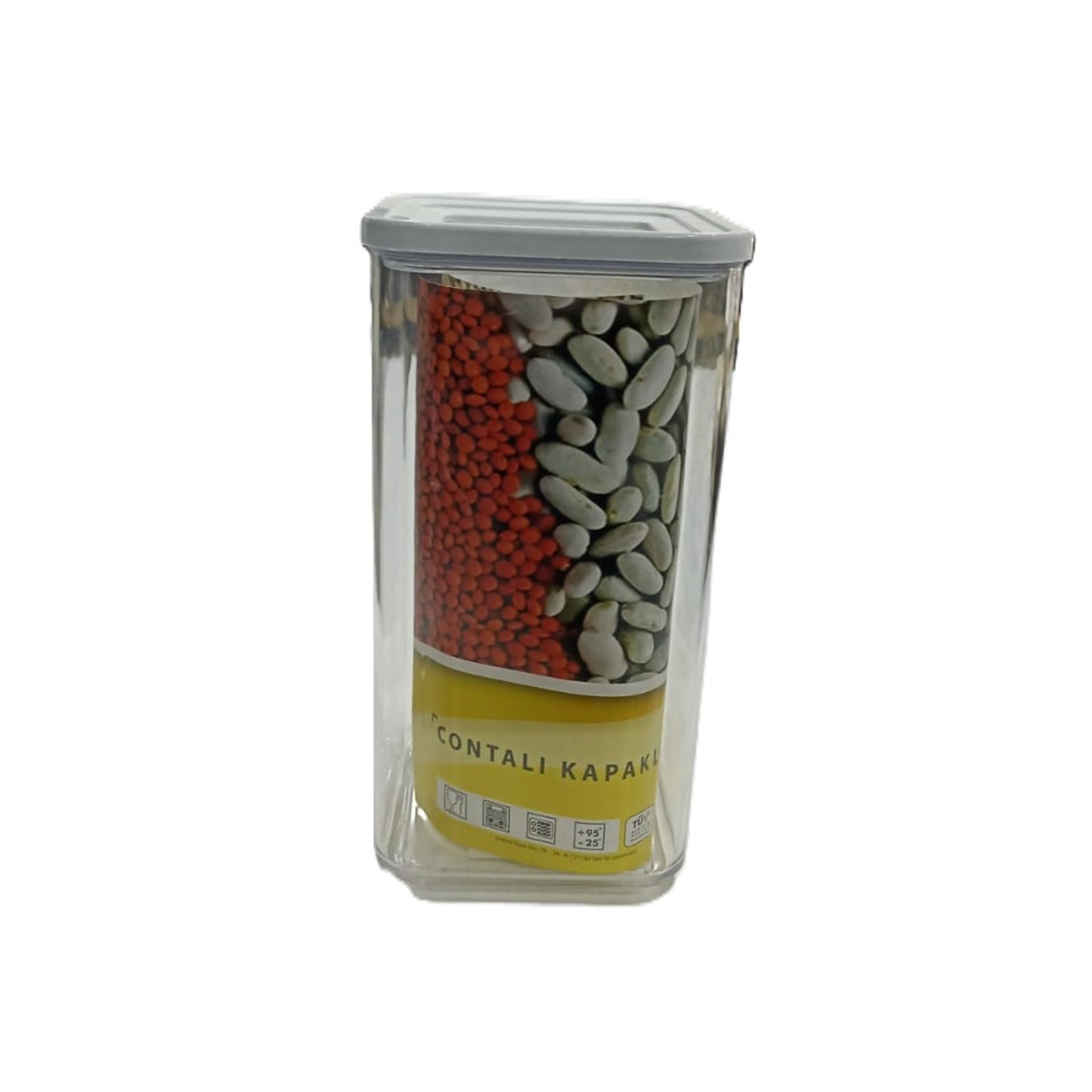 AKYUZ  SQUARE KITCHEN STORAGE BOX  2L TABLART