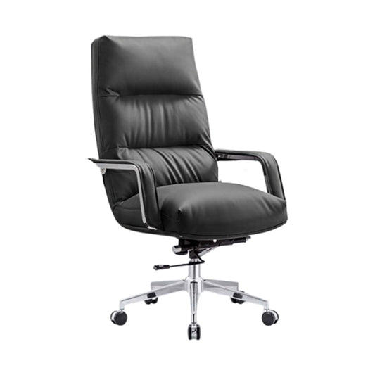 Anela Black Office Chair, Elegant And Ergonomic