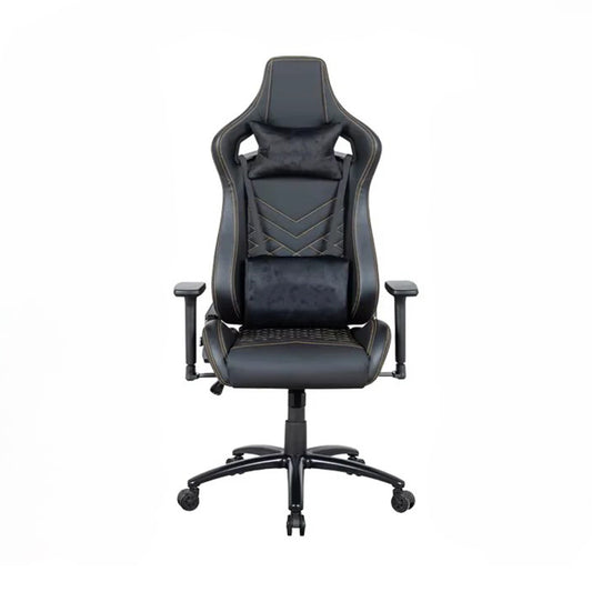Apex Seat Flammstein Gaming Chair Black Velvet & Gold