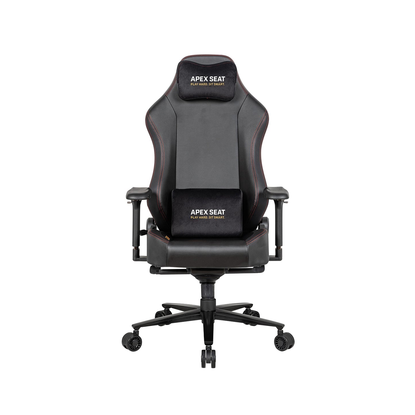 Apex Seat Shadow Gaming Chair, Ergonomic, 4D Arms, Black APEX