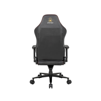 Apex Seat Shadow Gaming Chair, Ergonomic, 4D Arms, Black APEX
