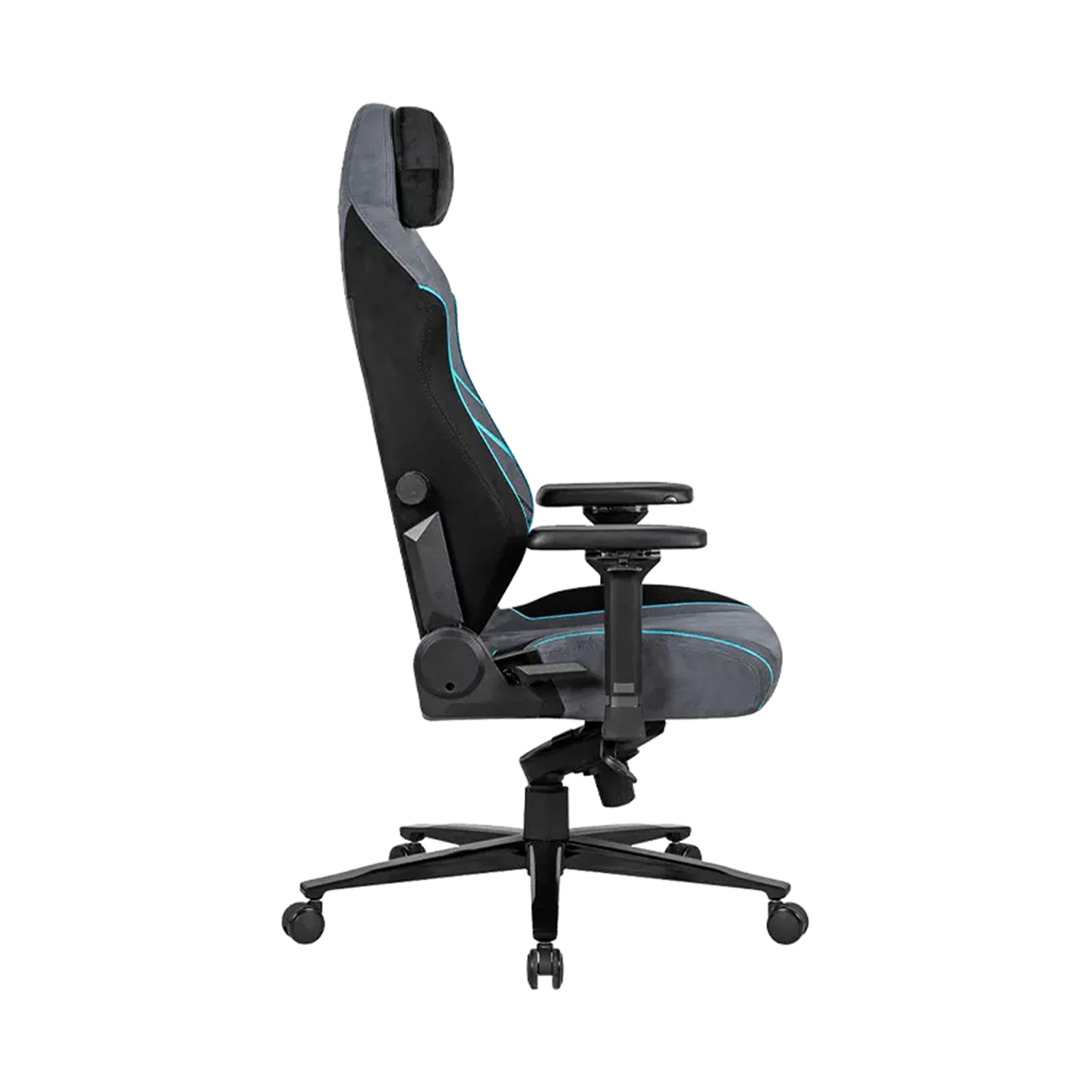 Apex Seat Falkenberg Gaming Chair Grey & Teal Line