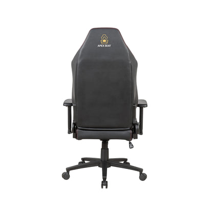 Apex Seat Slenderman Gaming Chair, 155° Recline, Ergo Black APEX