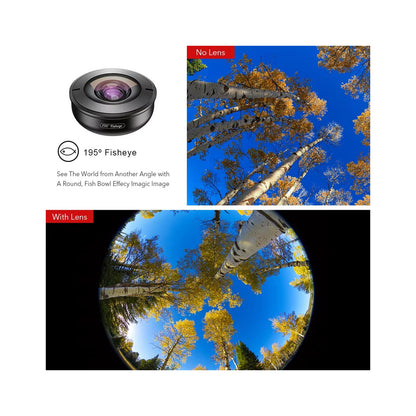 Apexel 195° Fisheye Lens CHN