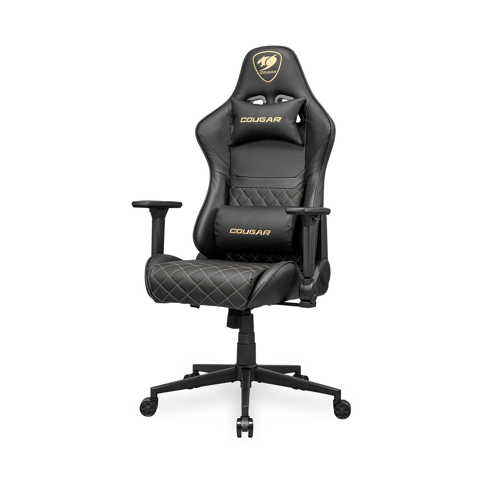 Cougar Armor One V2 Gaming Chair High Back Design Black/Gold
