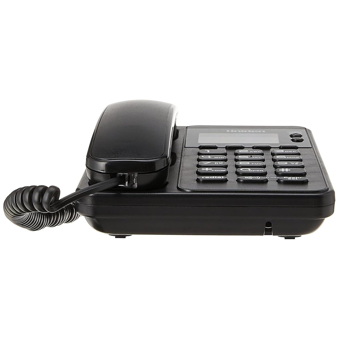 UNIDEN CORDED PHONE BLACK 6404