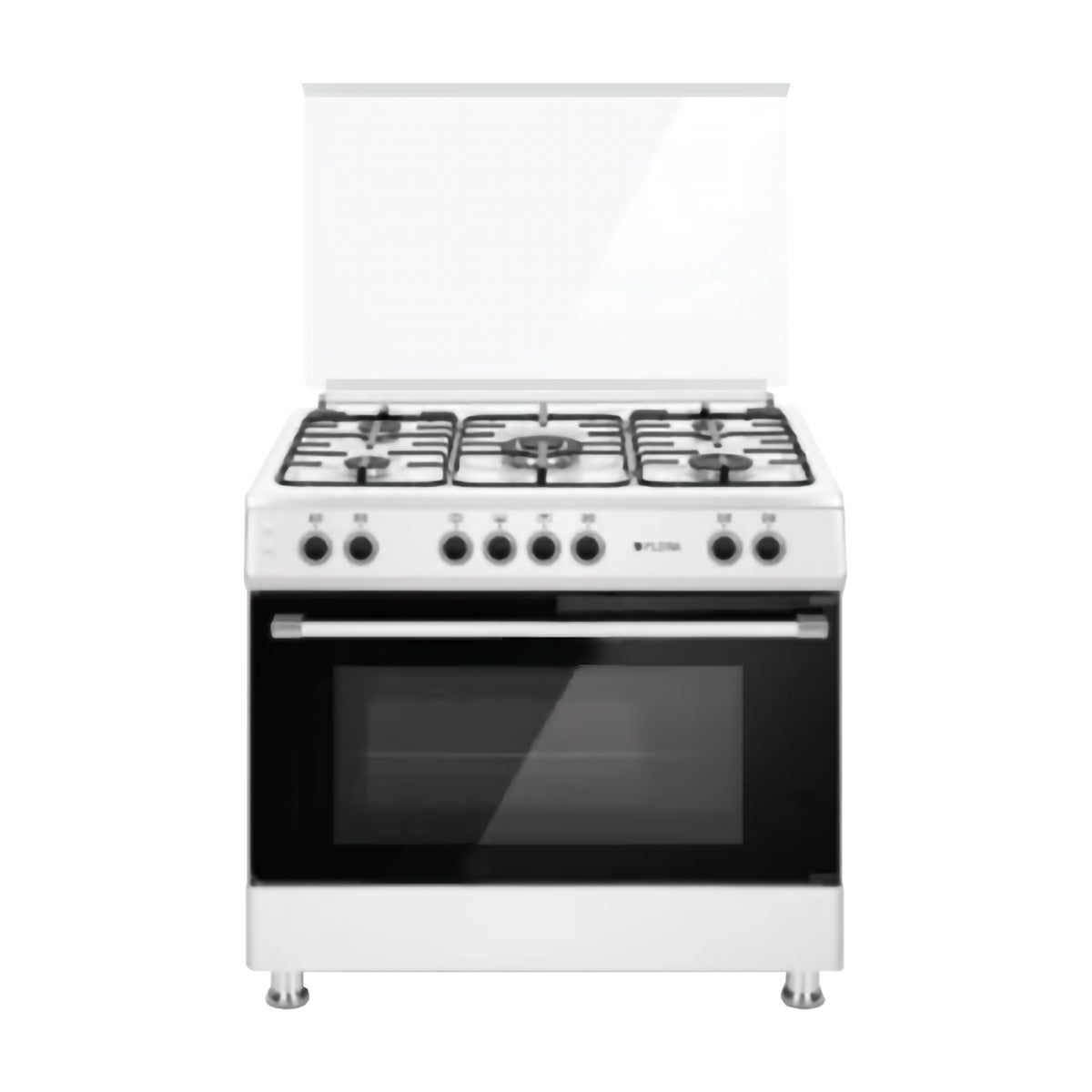 FLORA Cooker Wide 90Cm 5 Gas Burners White