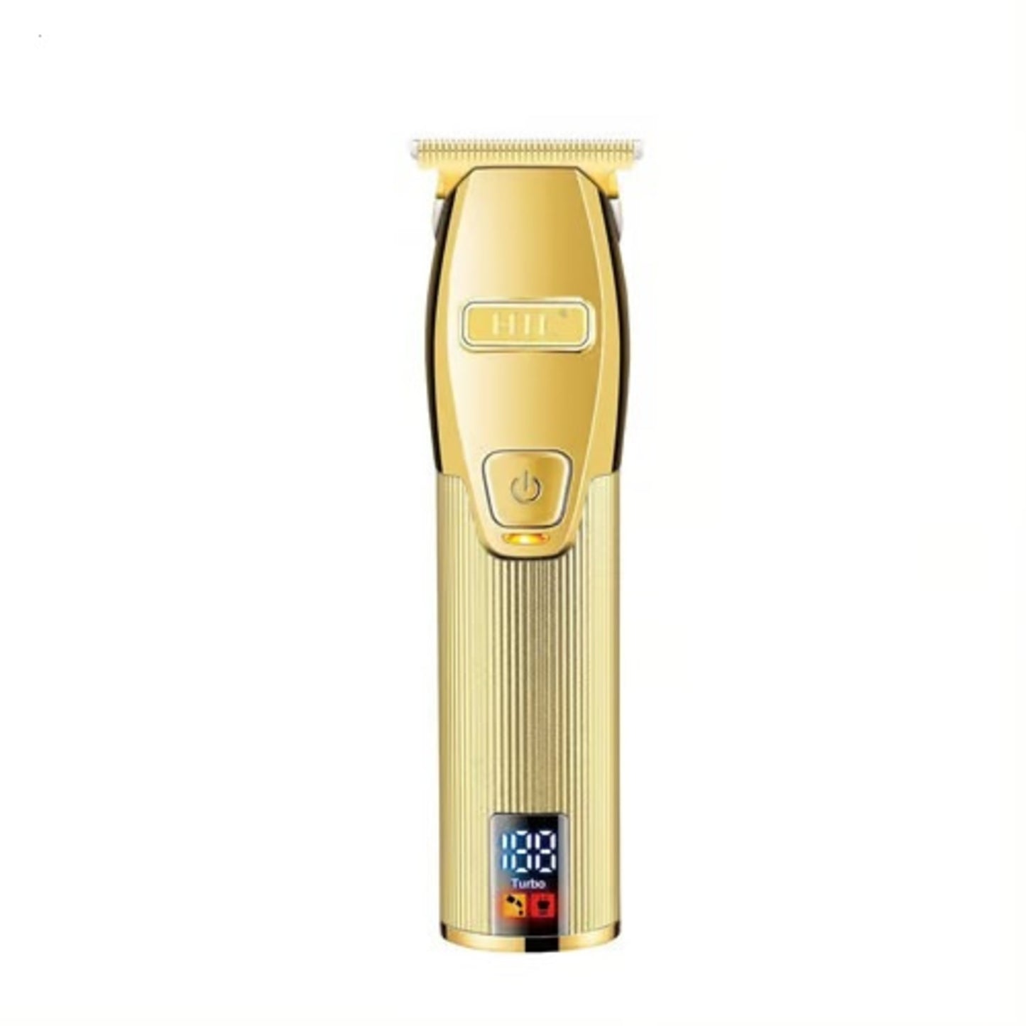 HTC  Metal Body Hair Clippers For Men Cordless T-Balde