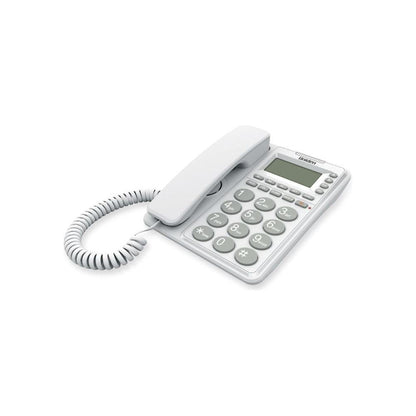 UNIDEN CORDED PHONE WHITE 6408