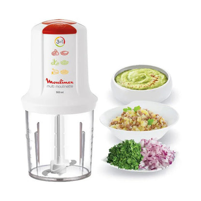 Moulinex, Multi Moulinette Food Chopper, 400W, 0.5L