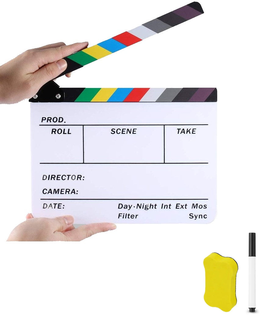 Acrylic Clapperboard