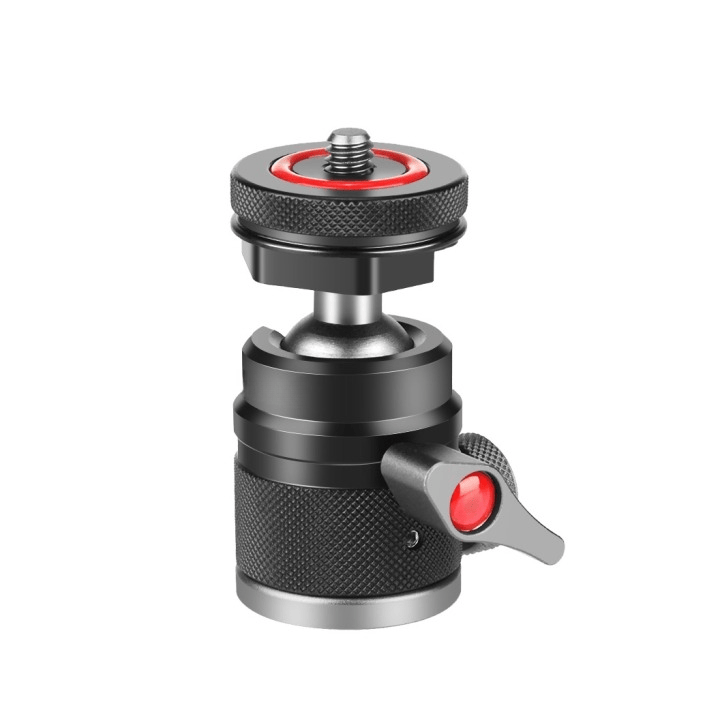 Ball Head Tripod Mount with Cold Shoe