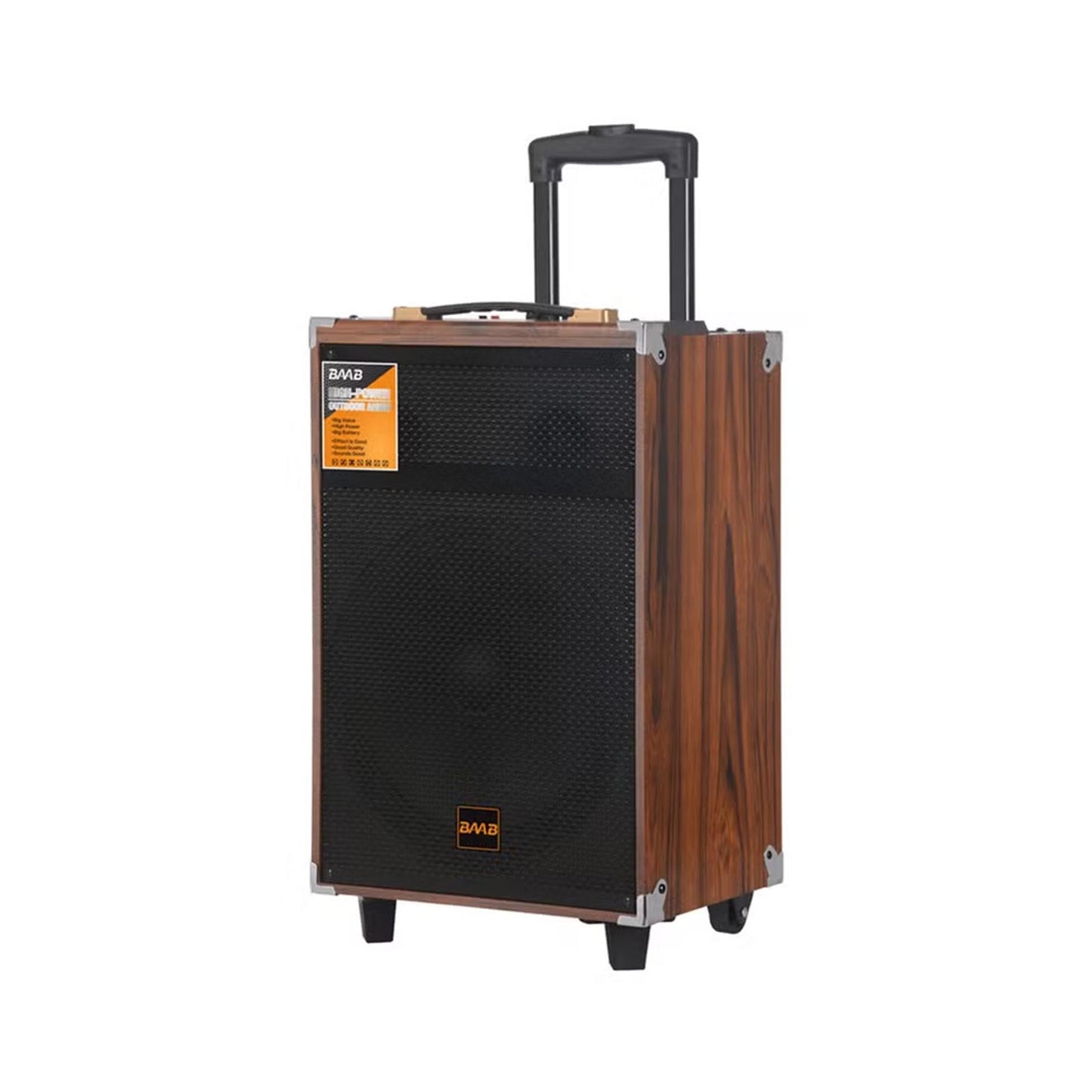 B-Q12 BMB 12" Portable Stereo + 2 Mic CHN