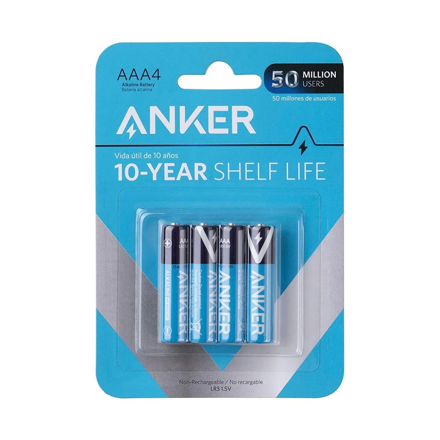 Anker AAA Alkaline Batteries (4-pack)