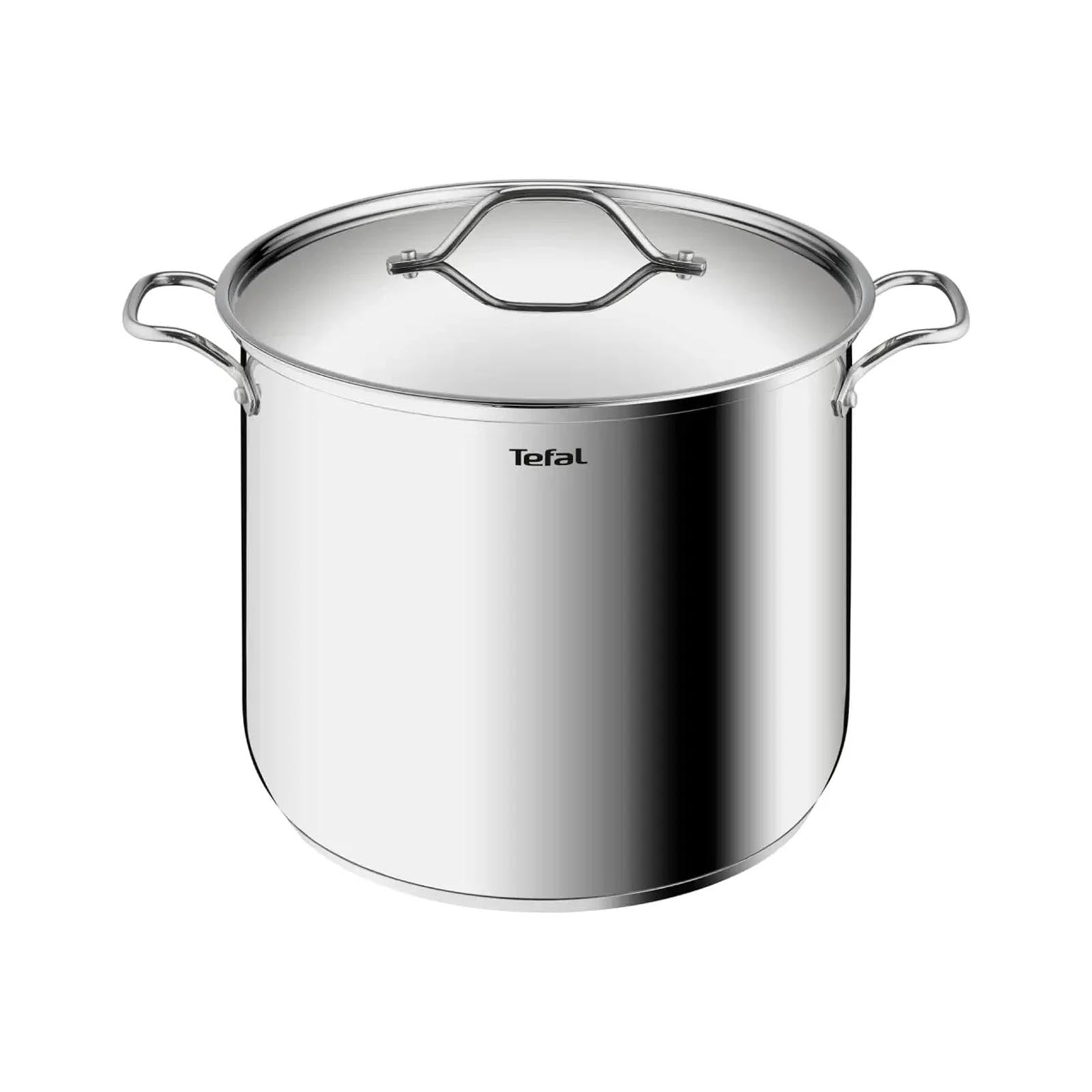 Intuition G6 SS Deep Stockpot 28cm +S/S lid (12L) TEFAL