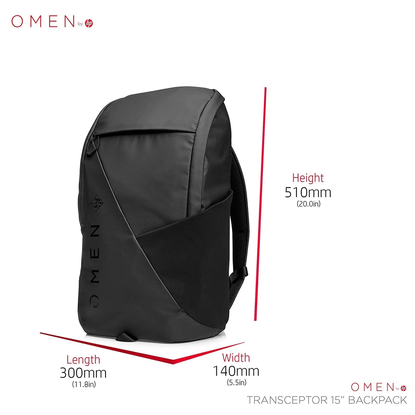 HP OMEN TRANSCEPTOR 15.6" BACKPACK