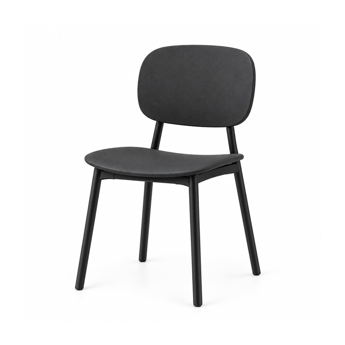 Basky black chair, bold and minimal design CHN