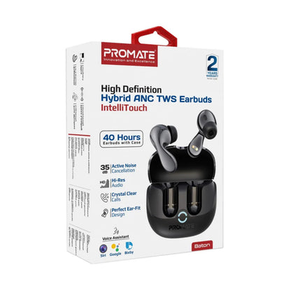 High-Definition Hybrid ANC TWS Earbuds with IntelliTouch