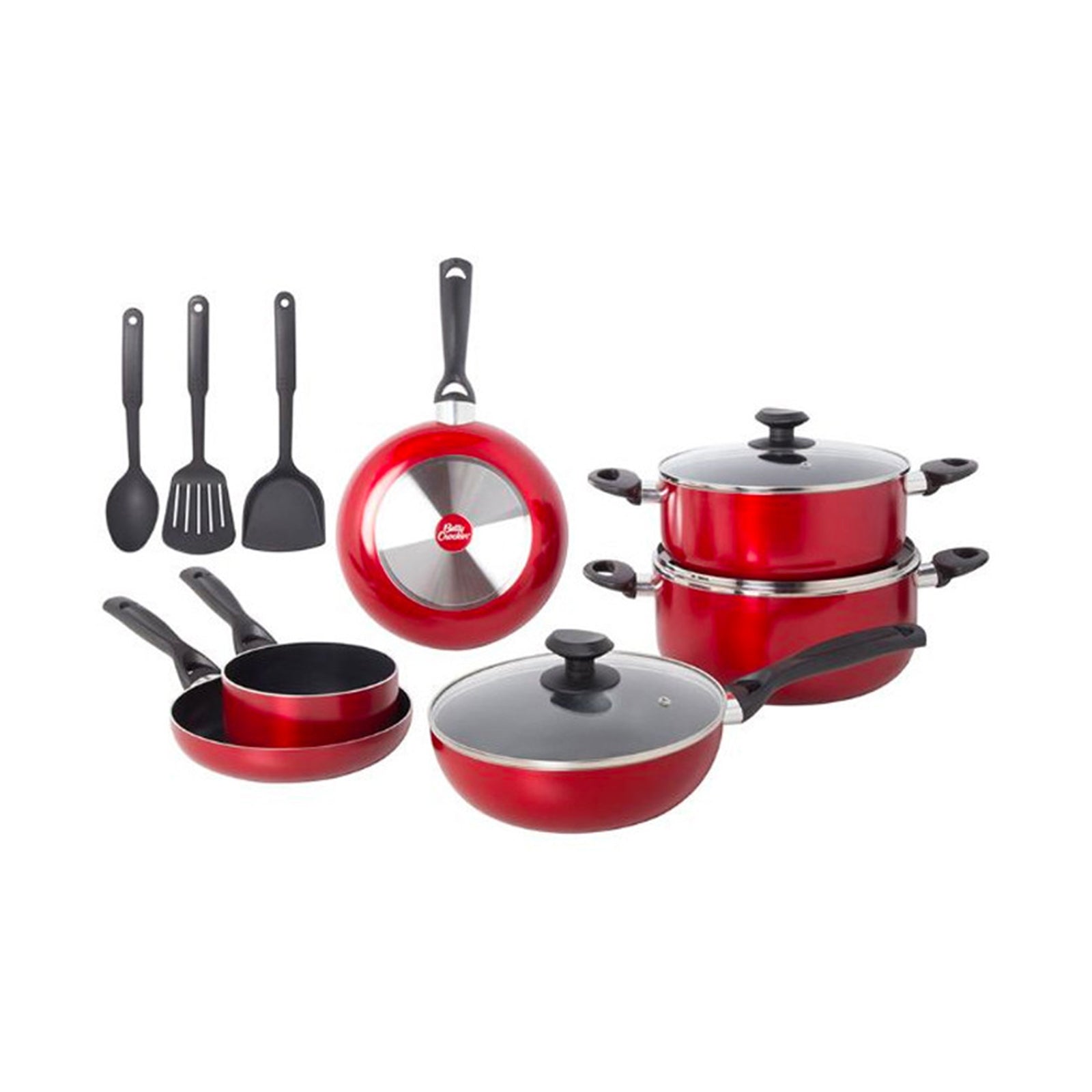 Betty Crocker Non Stick Cookware Set – 9pcs