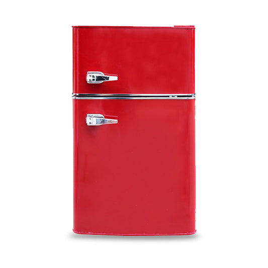 Nostalgia 5CFT Refrigerator 2 Doors 90Litres Red