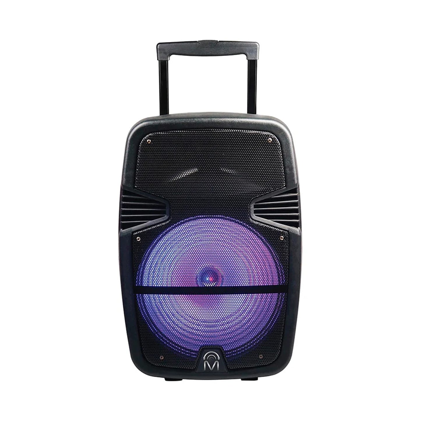 IDEA 15" TROLLEY SPEAKER WITH 2 VHF WIRELESS MIC.