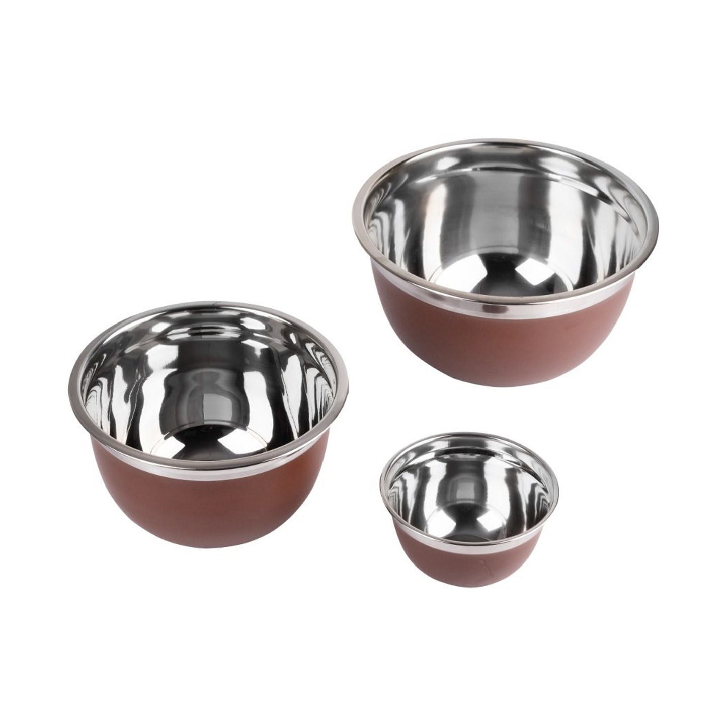 SET 3PCS BOWLS (14.5+22+26CM) S/S SAFARI