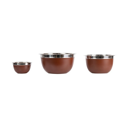 SET 3PCS BOWLS (14.5+22+26CM) S/S SAFARI